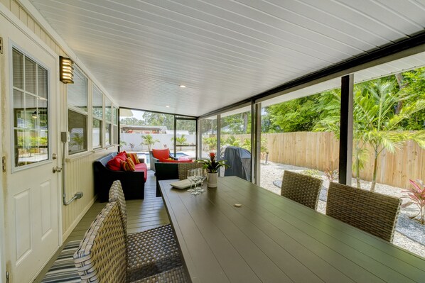 Udendørs spisemuligheder