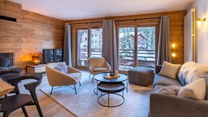 TV - Comfort and charm in Méribel, ideal location near slopes (Les Allues-Méribel)