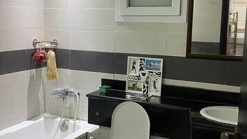 Shower, soap