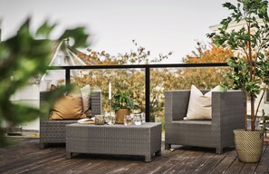 Terrasse sur le toit