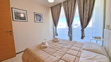 Apartamento exclusivo | 1 quarto, individualmente mobiliados, berço de viagem, Wi-Fi de cortesia