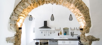 Village house with exceptional sea, mountain & village views