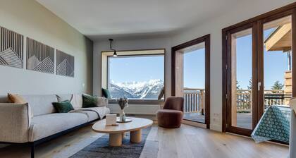 Appartement 72m², proche pistes, 8 pers, parking, wifi