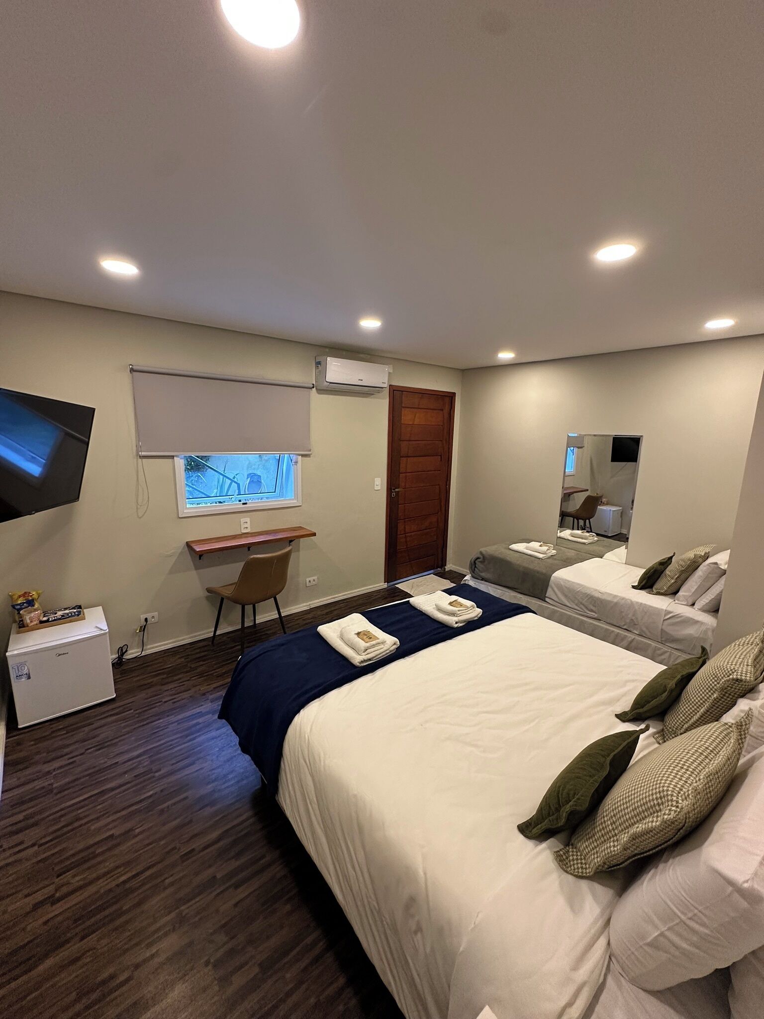 Standard Triple Room | Premium bedding, minibar, desk, laptop workspace