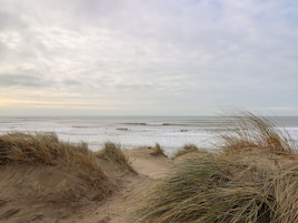 Nær stranden