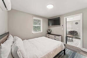 1 dormitorio, tabla de planchar con plancha, wifi gratis y ropa de cama