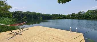 3D Theater plus Dock on Small Lake