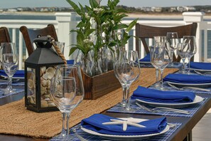 Outdoor dining