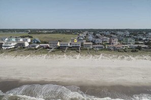 Accommodatie ligt op het strand