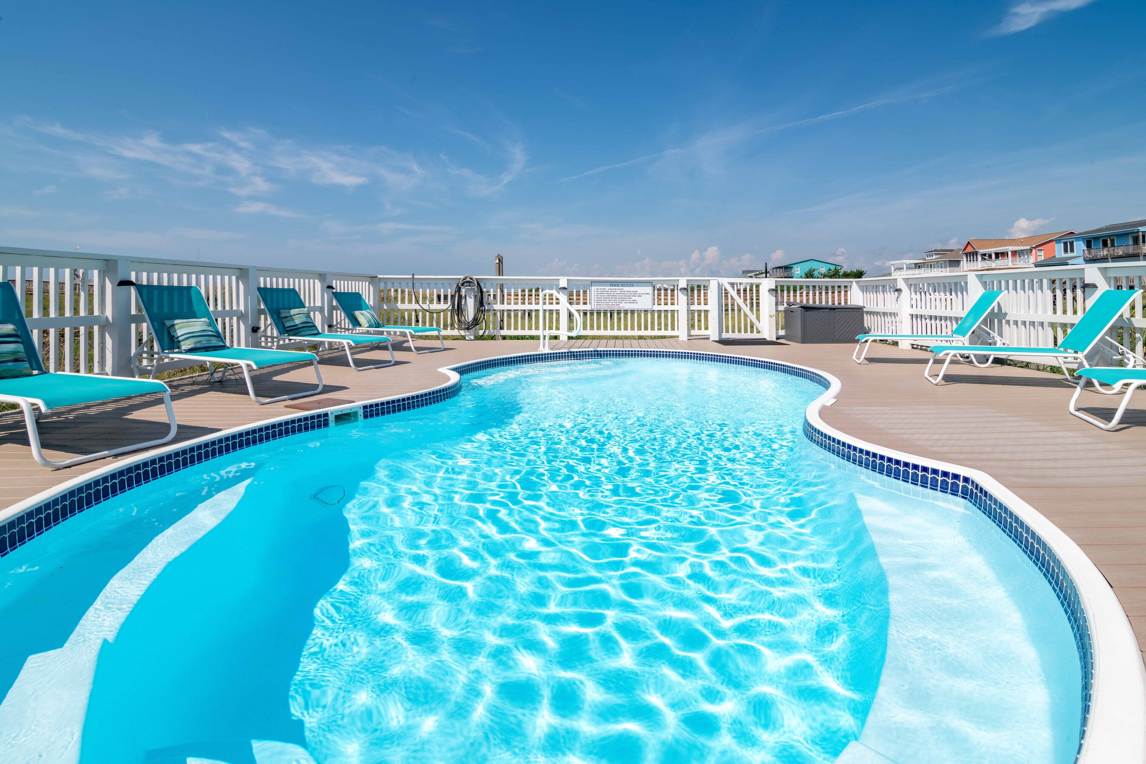 Beheizter Pool