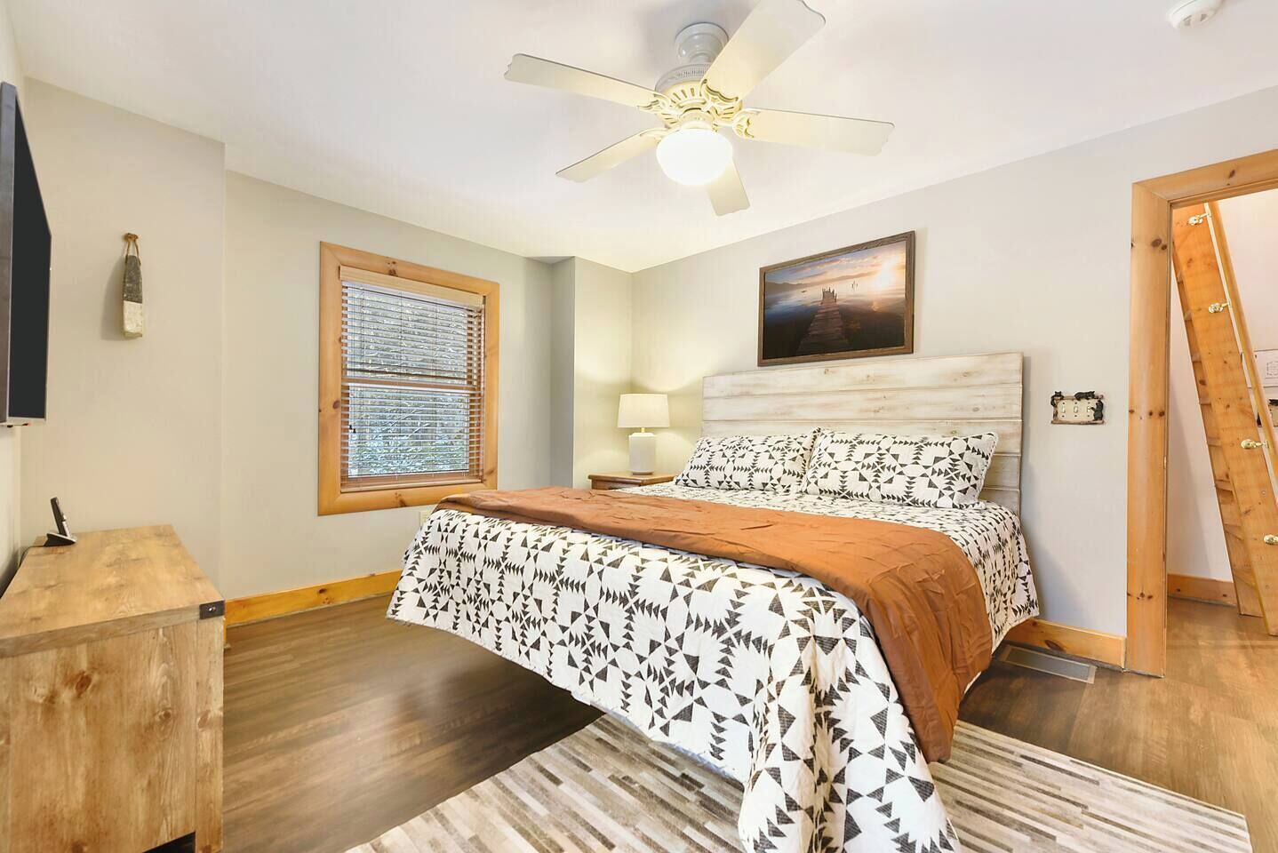 Desk, soundproofing, iron/ironing board, travel cot