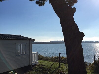 Orchid - dog friendly with sea view on Rockley Park, Poole
