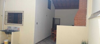 House with swimming pool on the beach in Itanhaém SP.