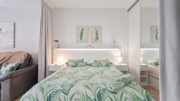 1 Schlafzimmer, Bügeleisen/Bügelbrett, kostenloses WLAN, Bettwäsche