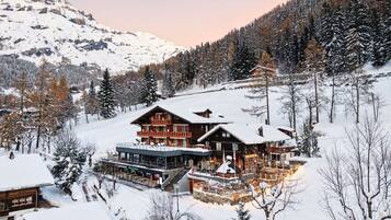 Fassade der Unterkunft