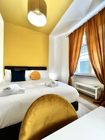 2 habitaciones, ropa de cama de alta calidad y cubrecamas