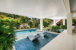 Beheizter Pool