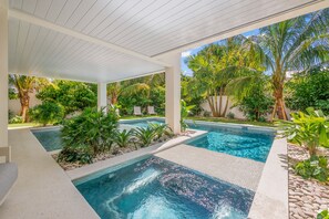 Una piscina climatizada