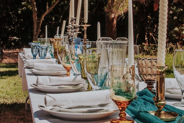 Área para banquetes al aire libre