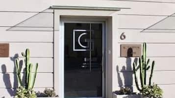 Fassade der Unterkunft