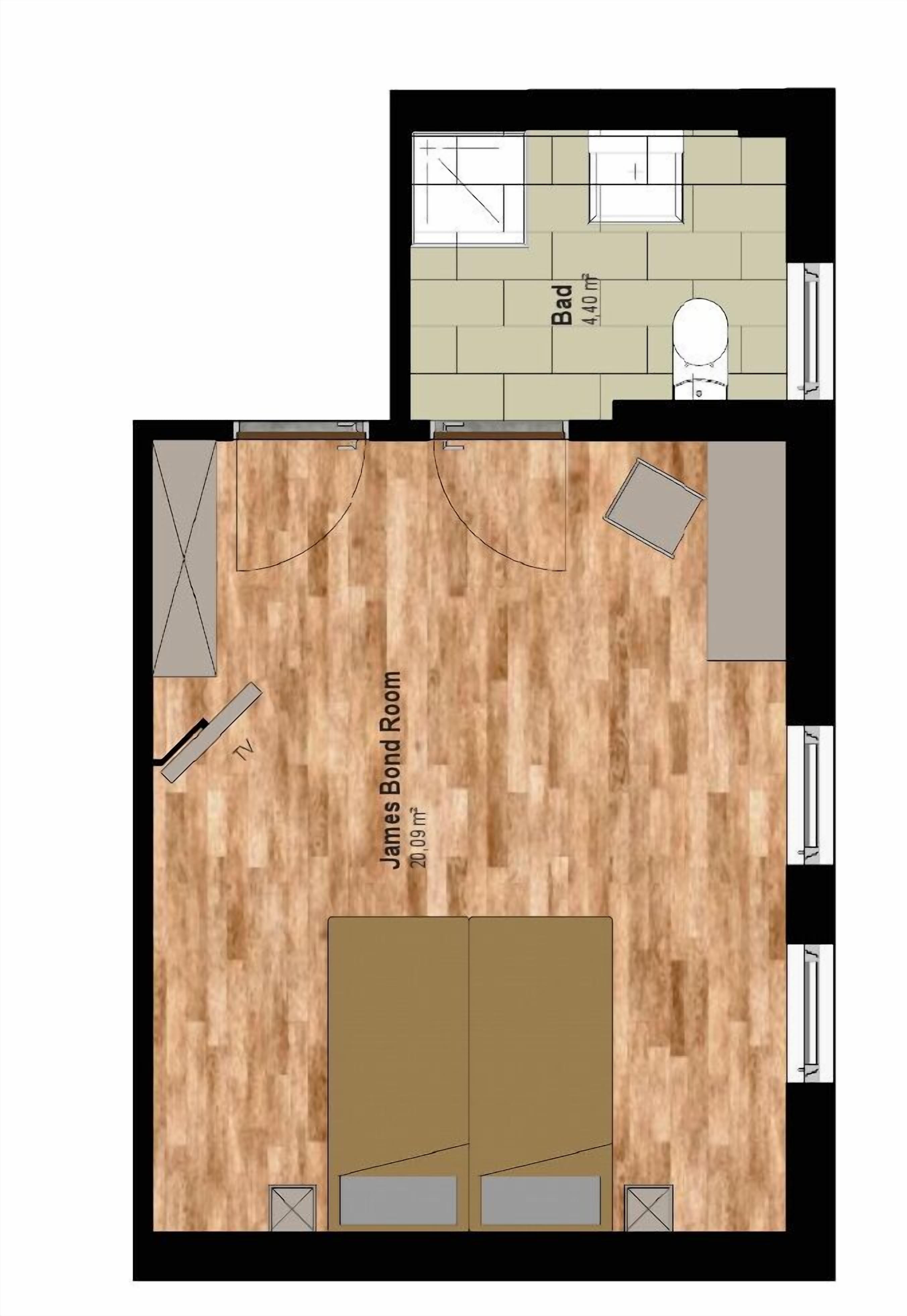 مخطط تصميم الطابق