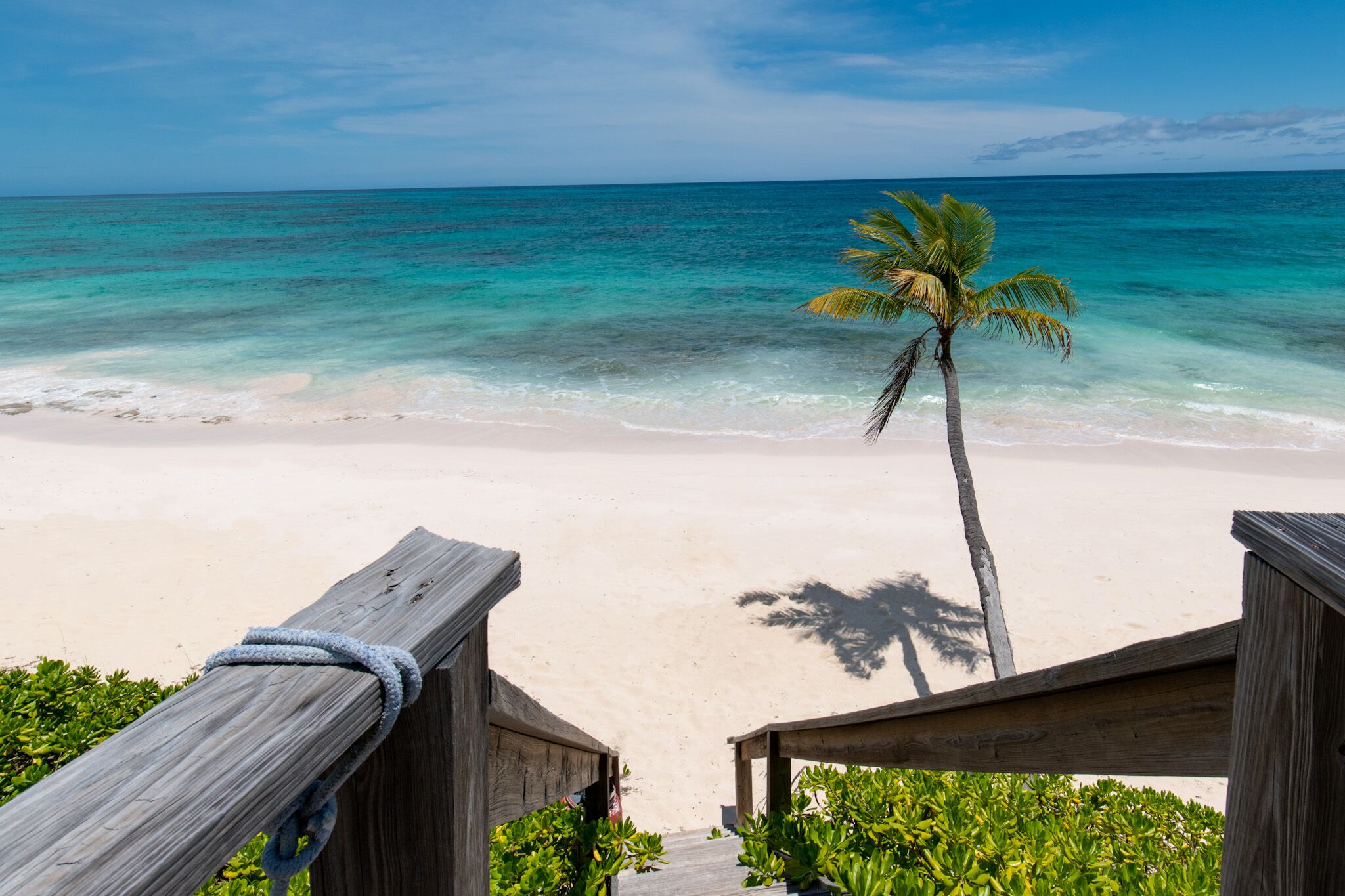 On the beach, sun-loungers, beach towels