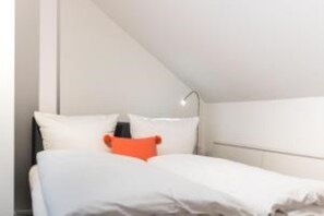 2 Schlafzimmer, Reisekinderbett, kostenloses WLAN, Bettwäsche