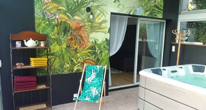 Peaceful house with garden, terrace, Jacuzzi