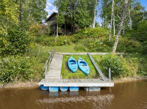 Property grounds - Riverfront Home~On ATV Trails~Near Mackinac Island (Hessel)
