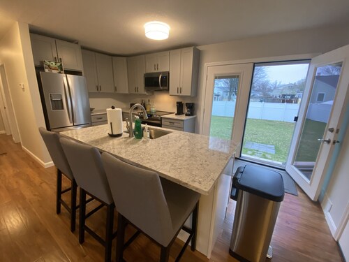 Gorgeous house with privacy fence