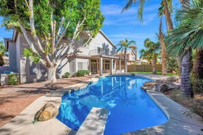 Alberca al aire libre 