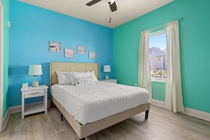2 bedrooms, iron/ironing board, free WiFi, bed sheets