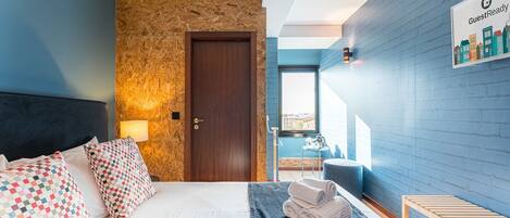 1 sovrum, internet och sängkläder