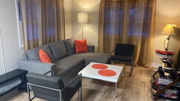 Smart-TV, Kamin, Bücher