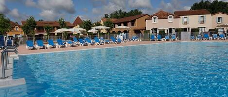 Una piscina climatizada