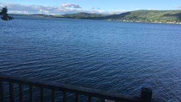 Uitzicht vanuit accommodatie