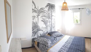 5 chambres, fer et planche à repasser, Wi-Fi gratuit, draps fournis