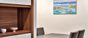 Appartement Confort, 1 grand lit, cuisine, en bord de lac