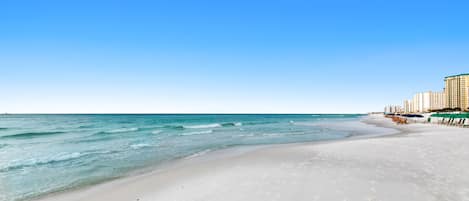 On the beach