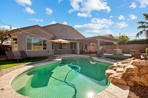 Alberca al aire libre 