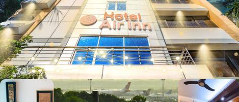 Façade de l’hébergement