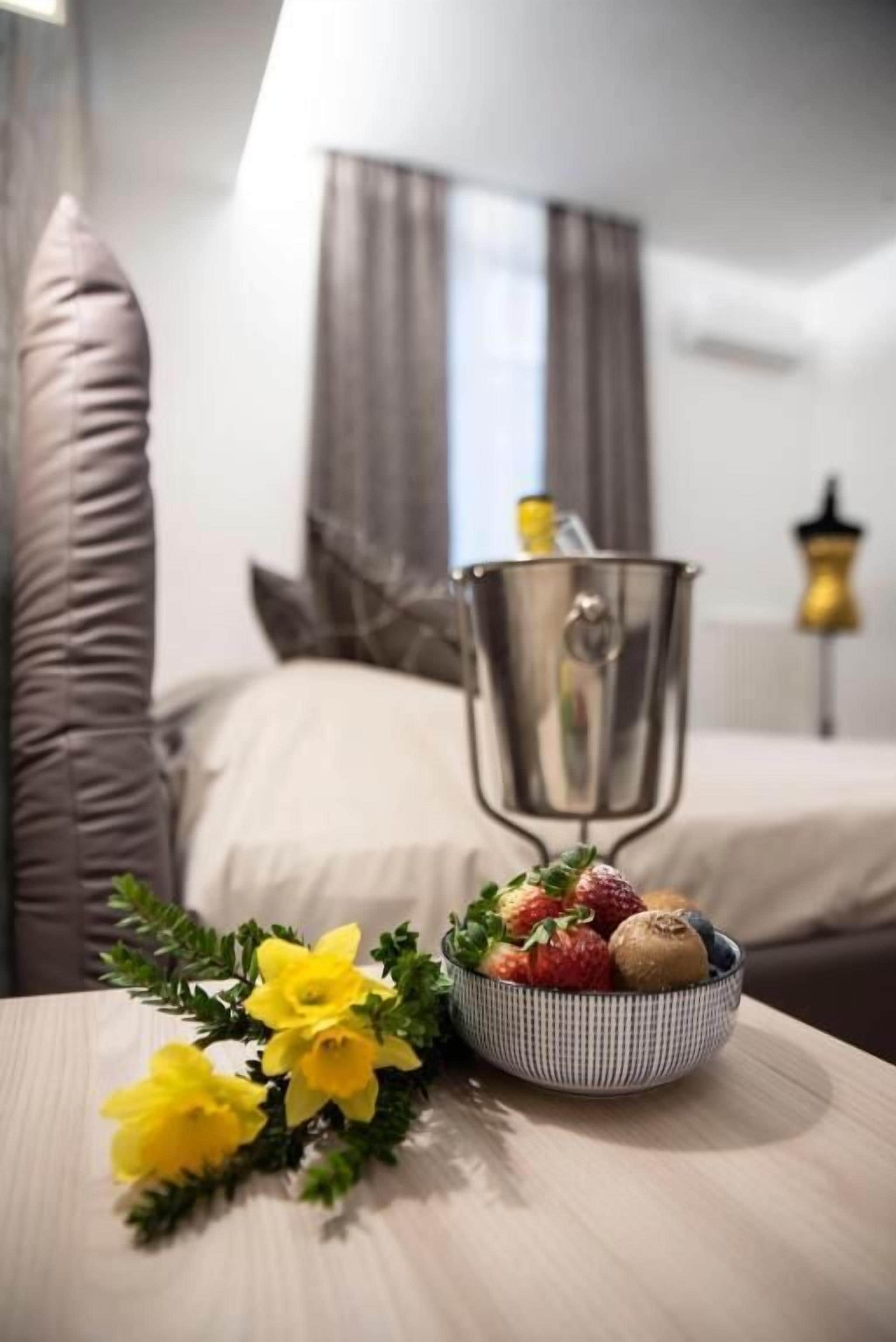 Deluxe Room | Premium bedding, down duvets, memory-foam beds, minibar