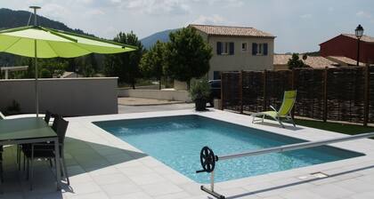 Recent new build villa with private heated swimming pool