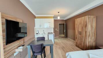 Executive-Apartment | Bettwäsche aus ägyptischer Baumwolle, hochwertige Bettwaren