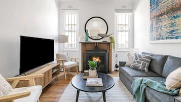 Smart TV, fireplace, offices