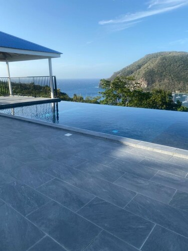 HEAVENLY VIEWS OF THE BAY AND MOUNTAINS OF DESHAIES