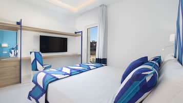 2 slaapkamers, een kluis op de kamer, een strijkplank/strijkijzer