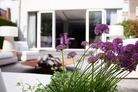 Terraza o patio. B&B Saint Georges