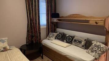 2 chambres, draps fournis