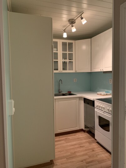 Basement apartment in the countryside.